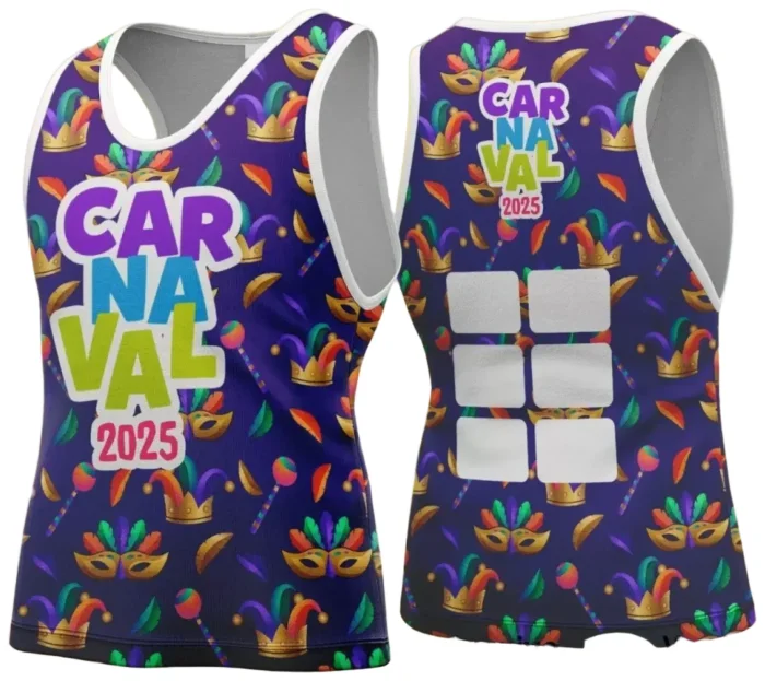 Arte Uniforme Camisa - Bloco Abadá Sublimação Carnaval - 2025