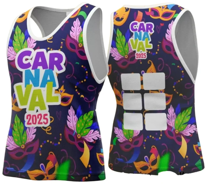 Arte Uniforme Camisa - Bloco Abadá Sublimação Carnaval - 2025