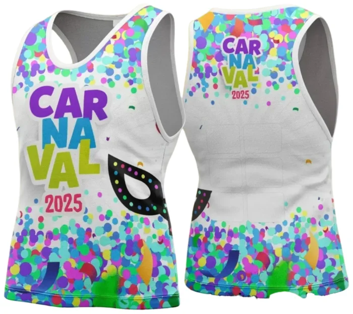 Arte Uniforme Camisa - Bloco Abadá Sublimação Carnaval - 2025