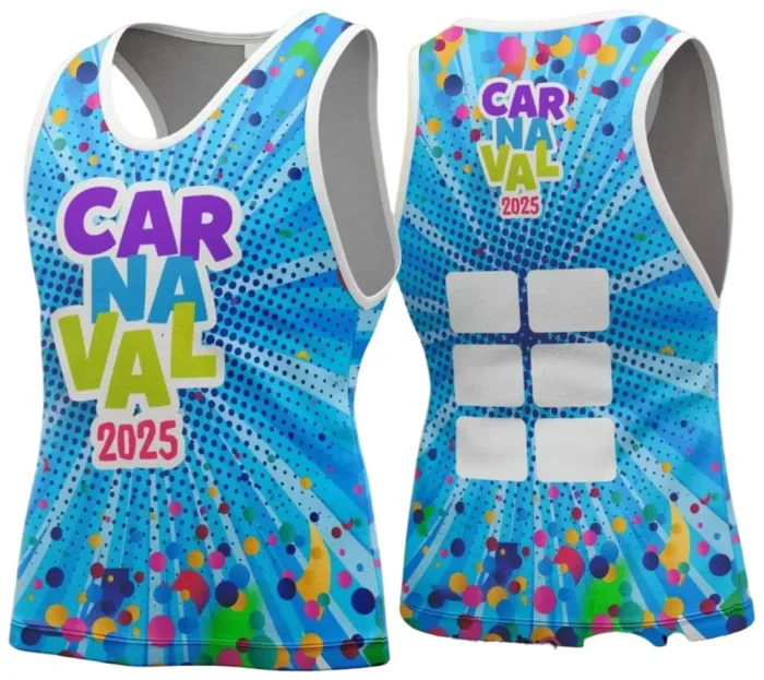 Arte Uniforme Camisa - Bloco Abadá Sublimação Carnaval - 2025