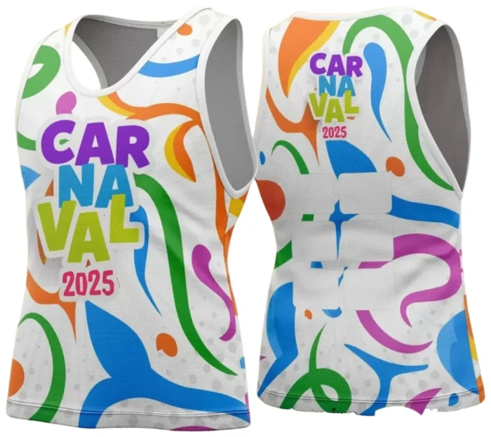 Arte Uniforme Camisa - Bloco Abadá Sublimação Carnaval - 2025