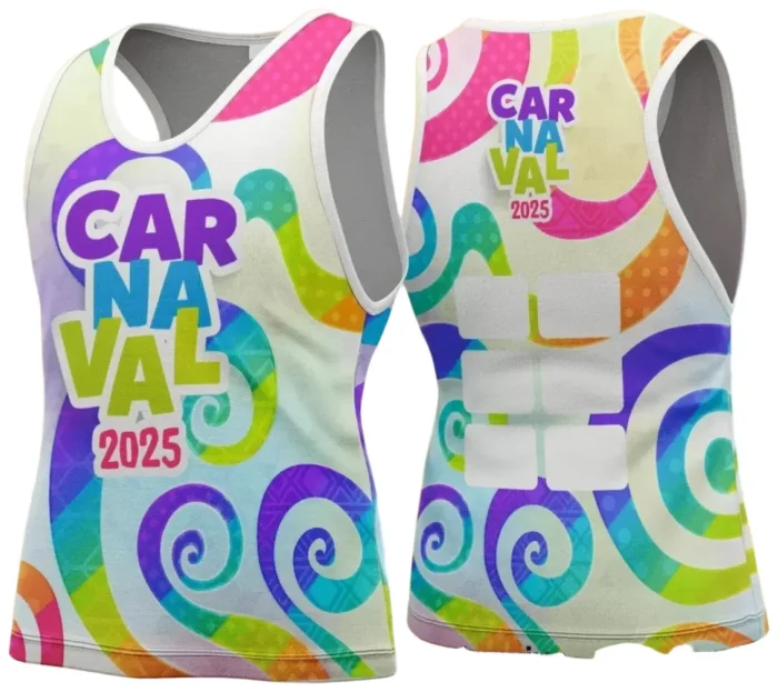 Arte Uniforme Camisa - Bloco Abadá Sublimação Carnaval - 2025