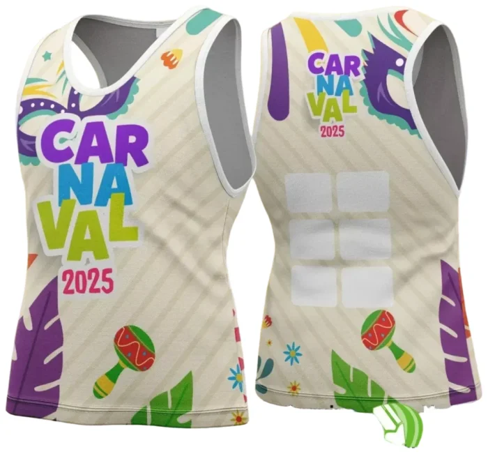 Arte Uniforme Camisa - Bloco Abadá Sublimação Carnaval - 2025
