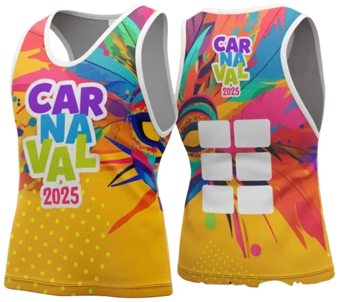 Arte Uniforme Camisa - Bloco Abadá Sublimação Carnaval - 2025