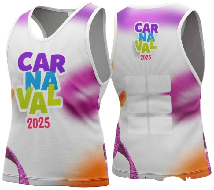 Arte Uniforme Camisa - Bloco Abadá Sublimação Carnaval - 2025