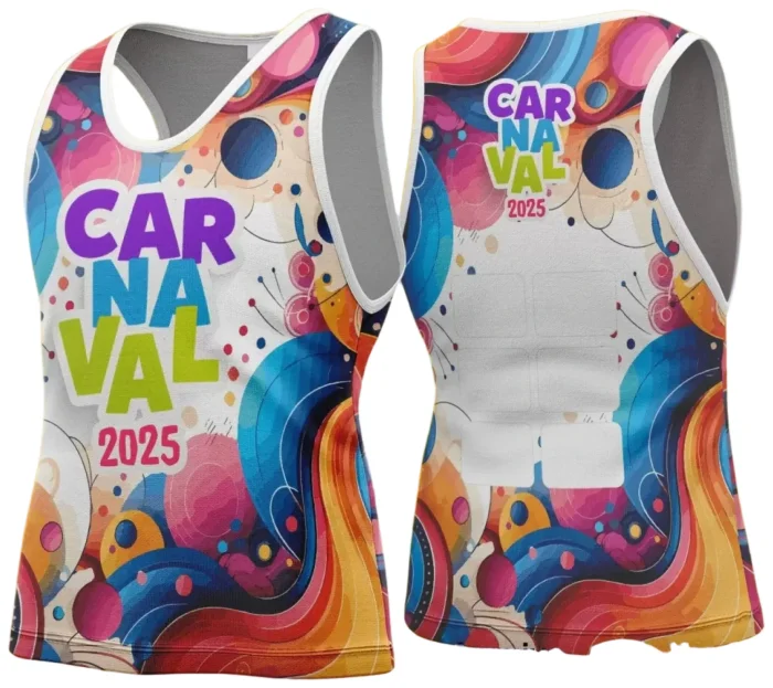 Arte Uniforme Camisa - Bloco Abadá Sublimação Carnaval - 2025