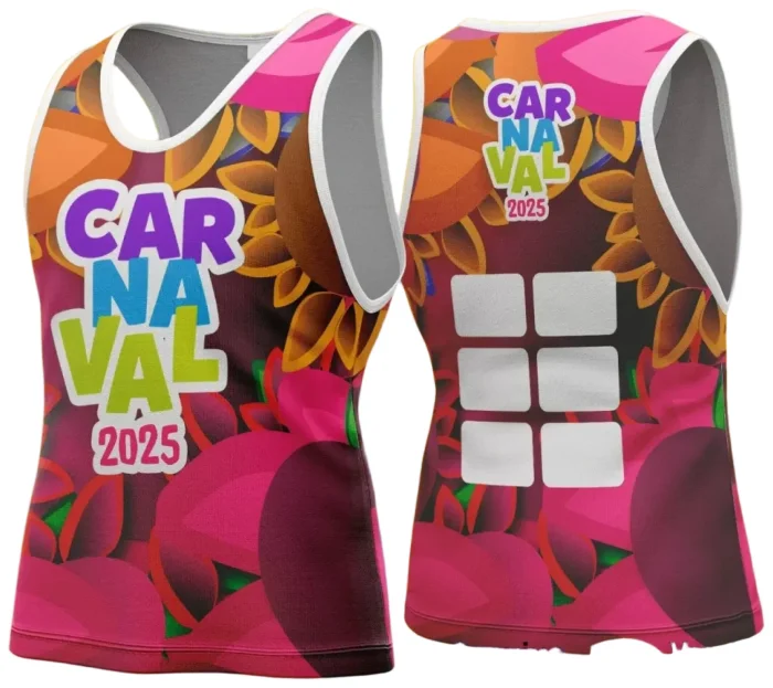 Arte Uniforme Camisa - Bloco Abadá Sublimação Carnaval - 2025
