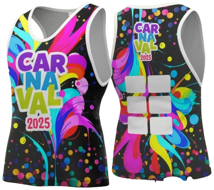 Arte Uniforme Camisa - Bloco Abadá Sublimação Carnaval - 2025