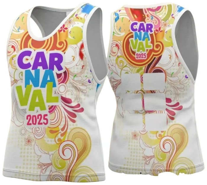 Arte Uniforme Camisa - Bloco Abadá Sublimação Carnaval - 2025