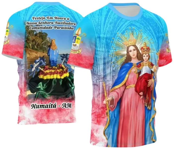 Arte para Camisa Nossa Senhora Auxiliadora