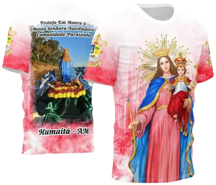 Arte para Camisa Nossa Senhora Auxiliadora