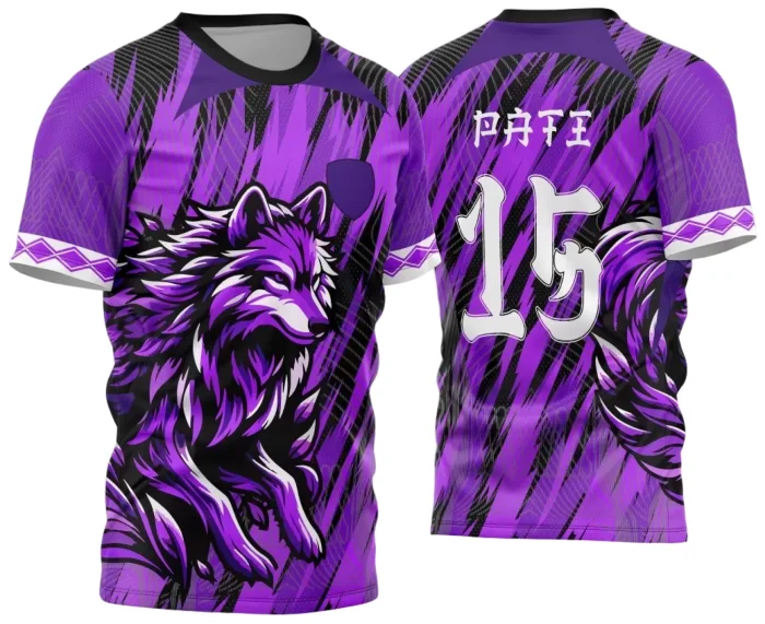 Arte Vetor Camisa  Interclasse 2024 - Fox Purple