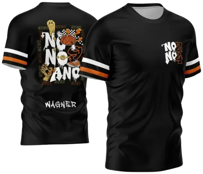 Arte para Camisa Nono Ano Cérebro