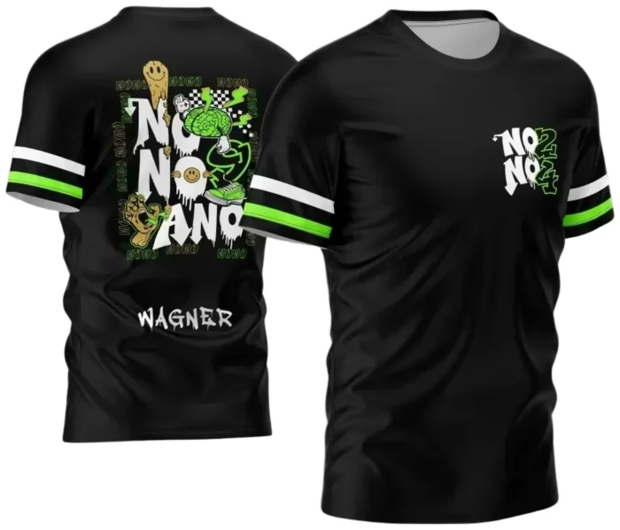 Arte para Camisa Nono Ano Cérebro