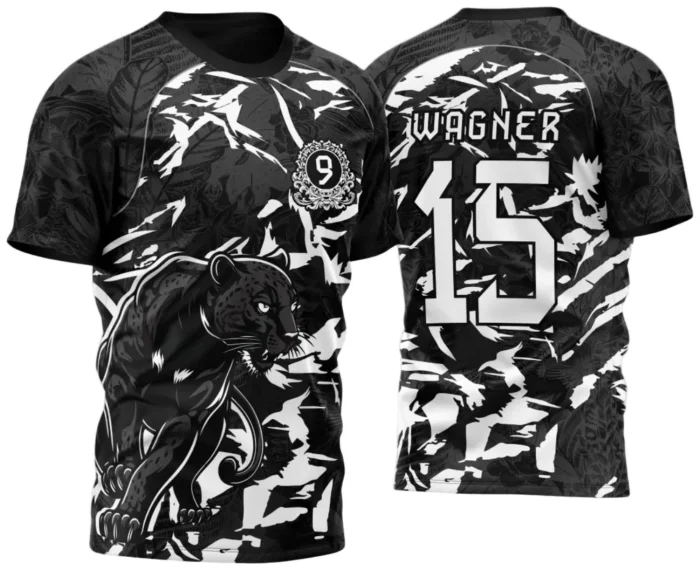 Arte Vetor Camisa Para InterClasse Pantera Nono Ano  