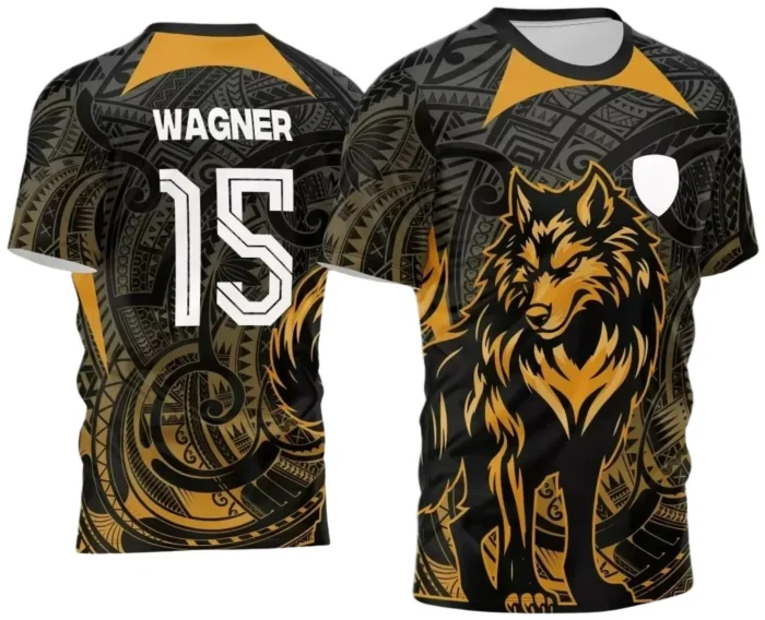 Arte para Camisa de Interclasse Lobo