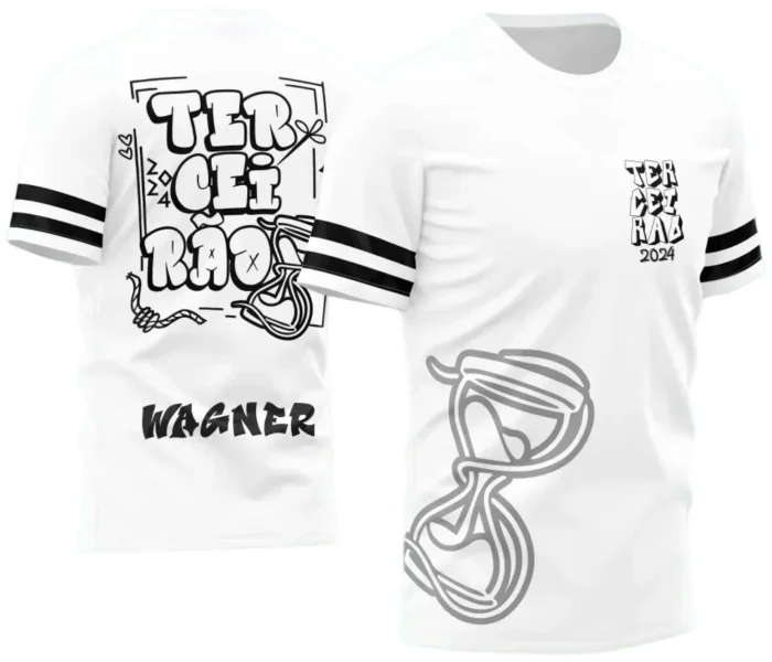 Arte para Camisa Terceirão Ampulheta