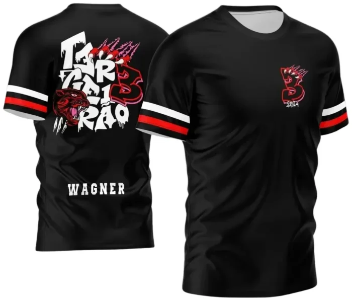 Arte para Camisa Terceirão Pantera Negra