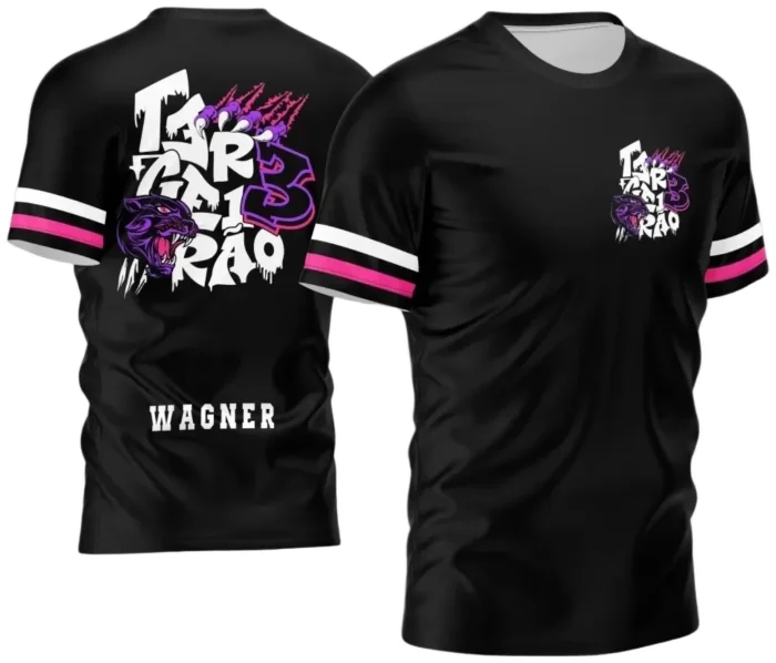 Arte para Camisa Terceirão Pantera Negra