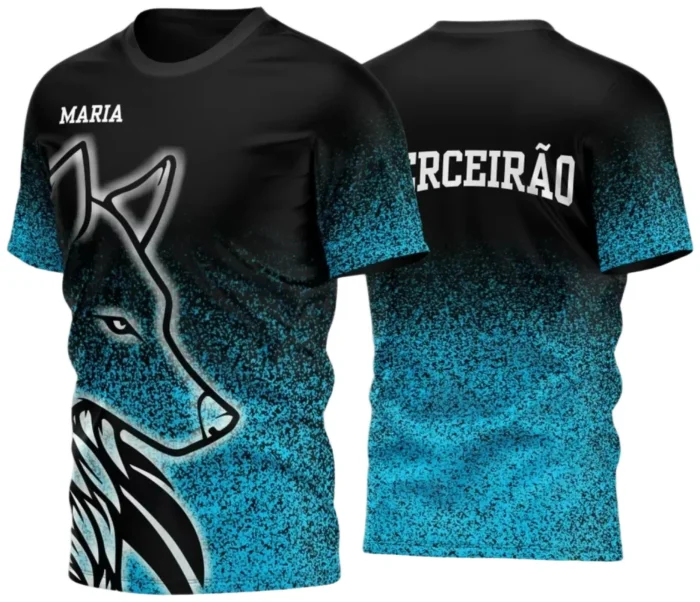 Arte Vetor Camisa Terceirão Lobo - Coiote