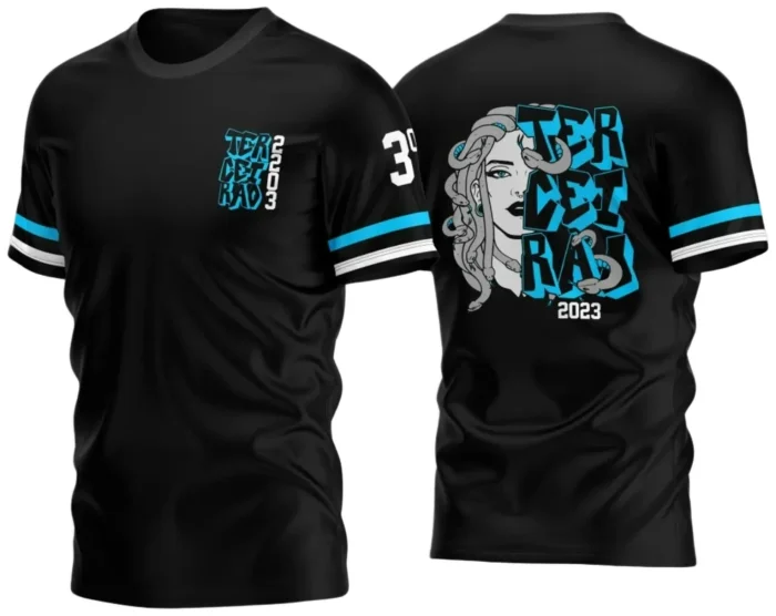 Arte Vetor Camisa Terceirão Medusa