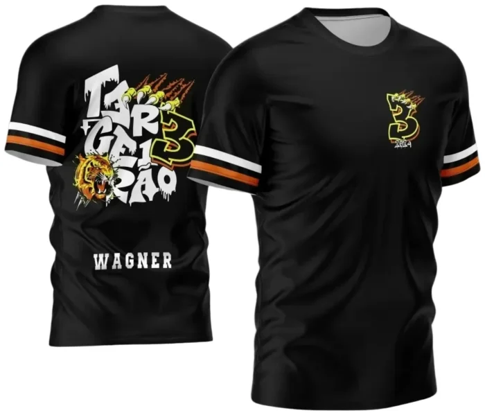 Arte para Camisa Terceirão Tigre