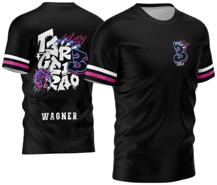 Arte para Camisa Terceirão Tigre