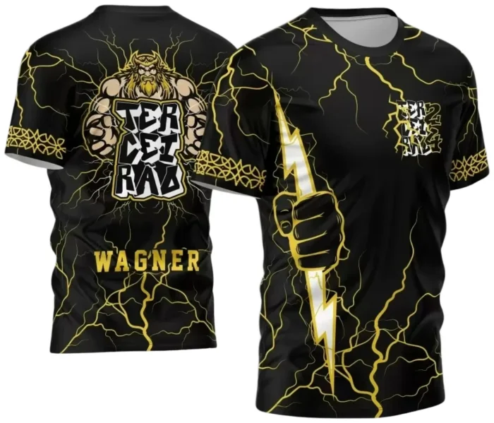 Arte para Camisa Terceirão Zeus em Fúria