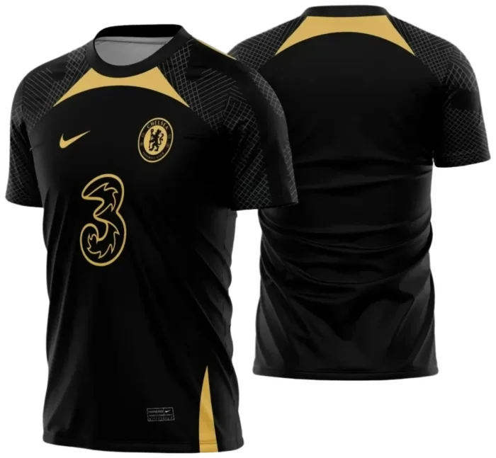 Arte Vetor Estampa Template Camisa Chelsea Treino 2022 - 2023