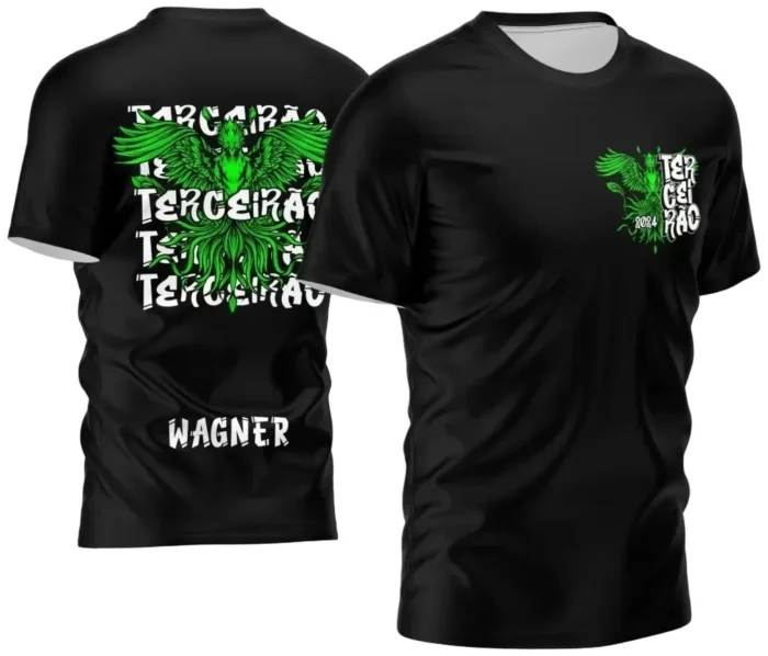 Arte Vetor  Terceirão Camisa Fênix Verde