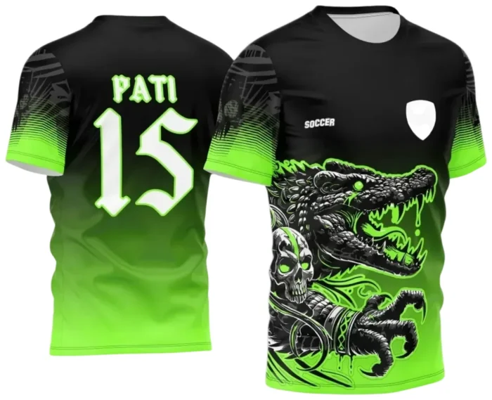 Camisa Interclasse Crocodilo | Doces Desenhos