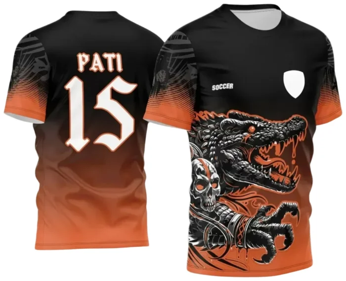 Camisa Interclasse Crocodilo | Doces Desenhos