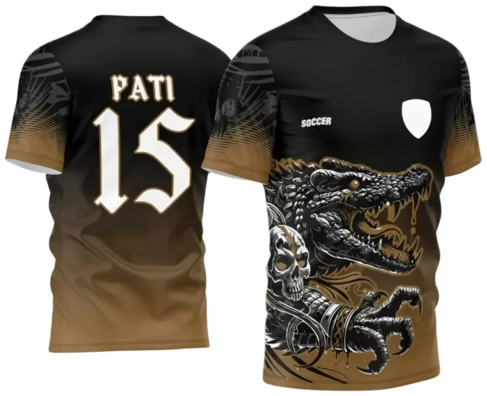 Camisa Interclasse Crocodilo | Doces Desenhos