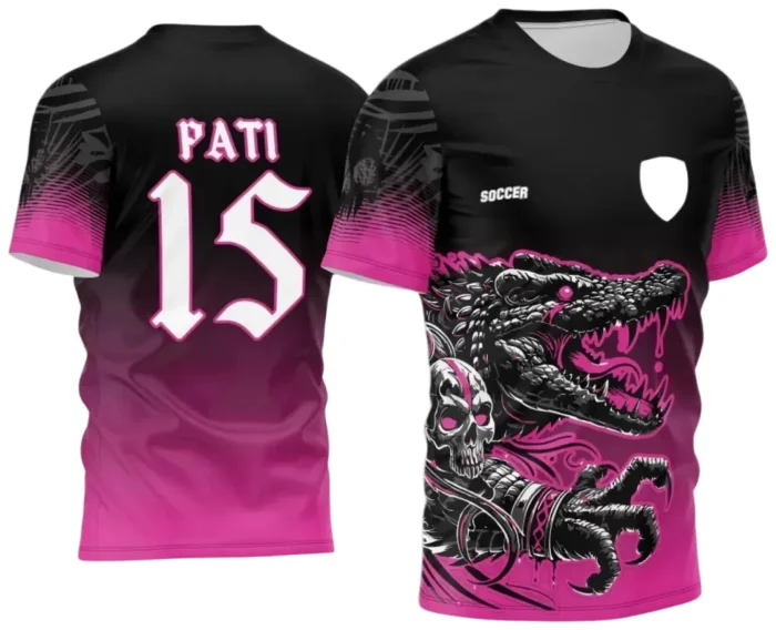 Camisa Interclasse Crocodilo | Doces Desenhos