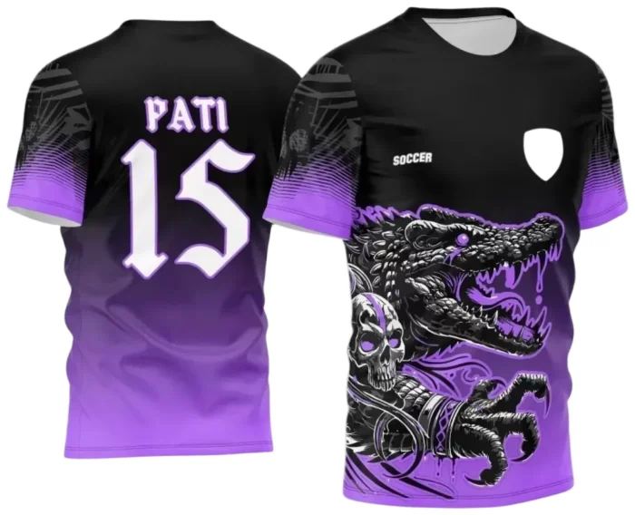 Camisa Interclasse Crocodilo | Doces Desenhos