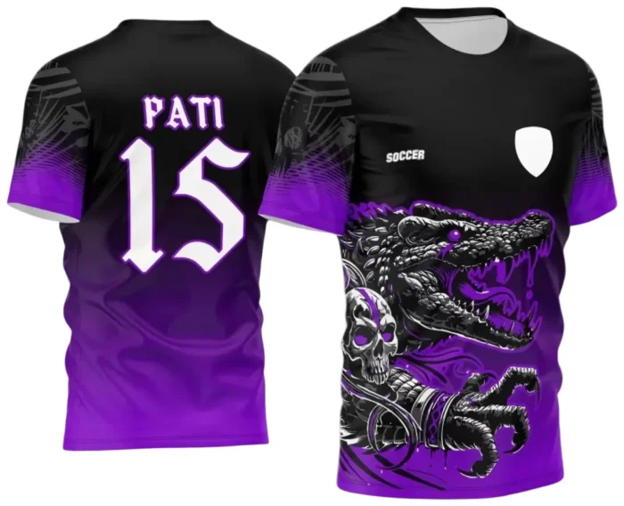 Camisa Interclasse Crocodilo | Doces Desenhos