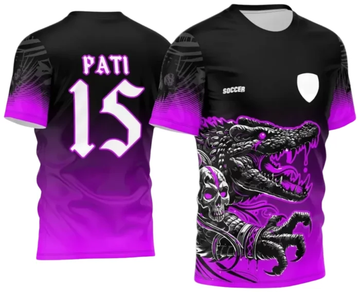 Camisa Interclasse Crocodilo | Doces Desenhos