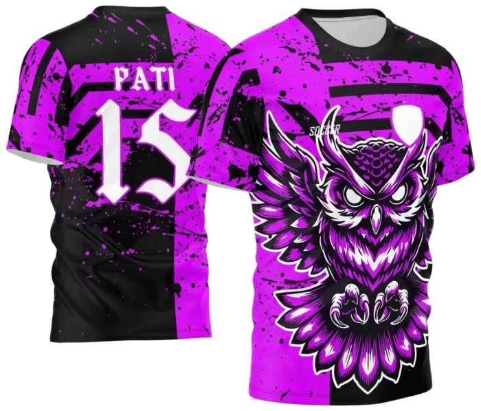 Camisa Personalizada Interclasse Escolar Tema Coruja | Doces Desenhos