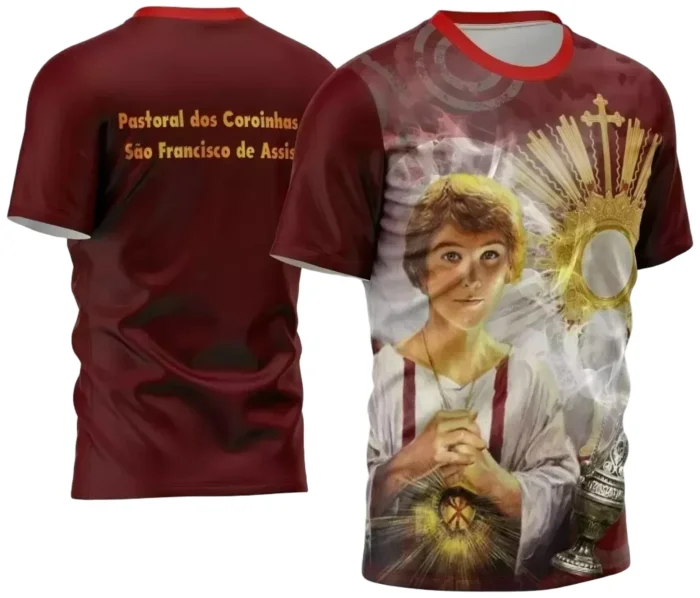 Camisa Religião São Tarcísio – Arte Vetor Pronta