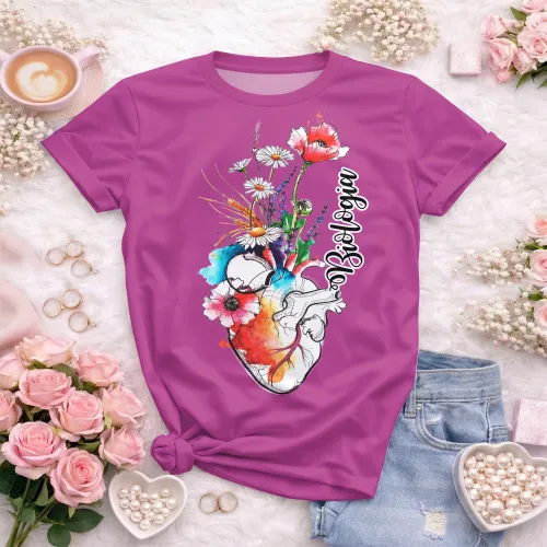 Camiseta de Biologia Personalizada para Professores e Estudantes