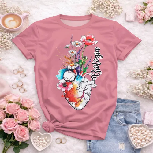 Camiseta de Biologia Personalizada para Professores e Estudantes