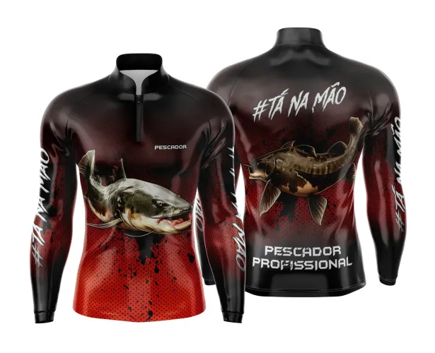Camiseta de Pesca Esportiva Personalizada