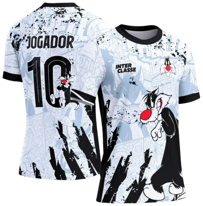 Camiseta Estampa Vetor Frajola – Estilo Interclasse