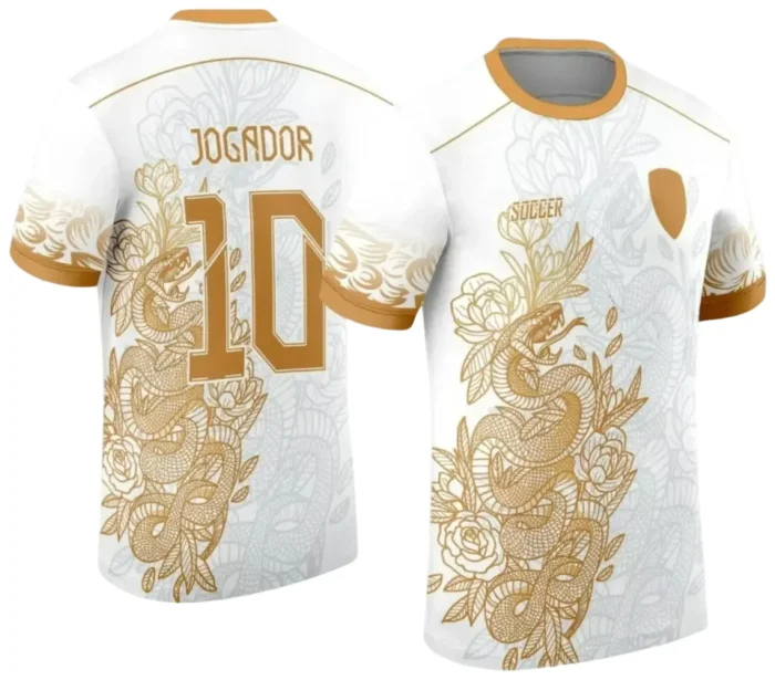 Camiseta Interclasse com Estampa de Cobra – Arte Digital