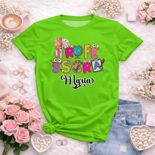 Camiseta para Professoras | Doces Desenhos