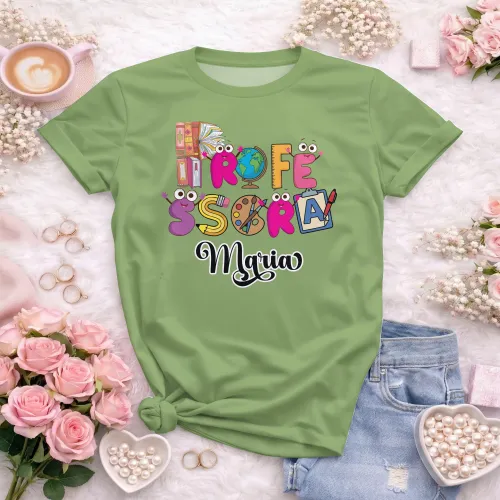 Camiseta para Professoras | Doces Desenhos