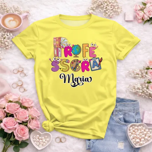 Camiseta para Professoras | Doces Desenhos