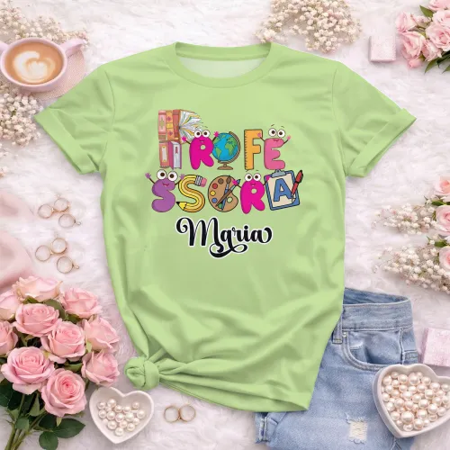 Camiseta para Professoras | Doces Desenhos