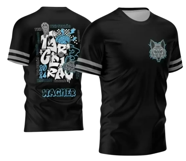 Arte Camiseta Terceirão Lobo – Estampa Uniforme Escolar