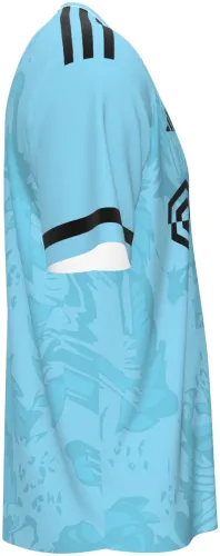 Camisa conceito do Inter Miami 2026 azul-claro com folhagem tropical, frente e costas